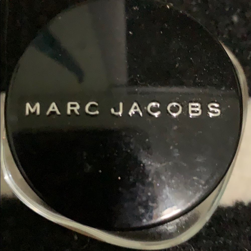 Marc Jacobs concealer shade 4 glow.  Swatched 3x
